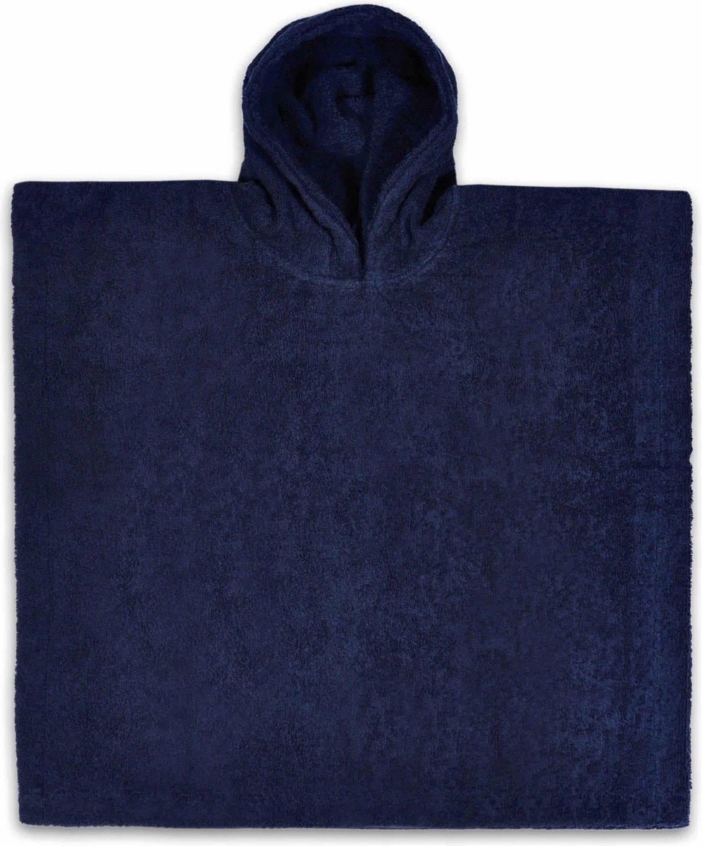 Kinder Poncho met Capochon van badstof