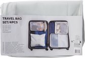Packing cubes set - koffer of tas organizer - Koffer organizerset inpak zakken - Travel bag - Grijs