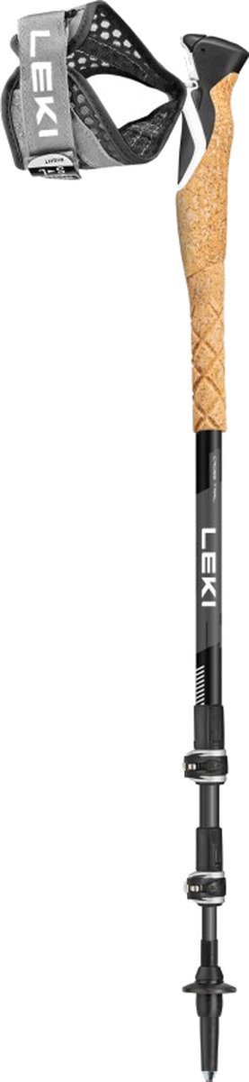 Leki Cross Trail Lite 3 delig Wandel stokken Antraciet 1