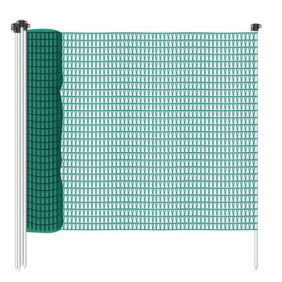 Foto: Net omheining premium huck groen 80cm 20m