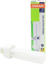 Osram Dulux D/E Spaarlamp - 4-Pins - Warm Wit - 13W - Kleurtemperatuur 2700 K