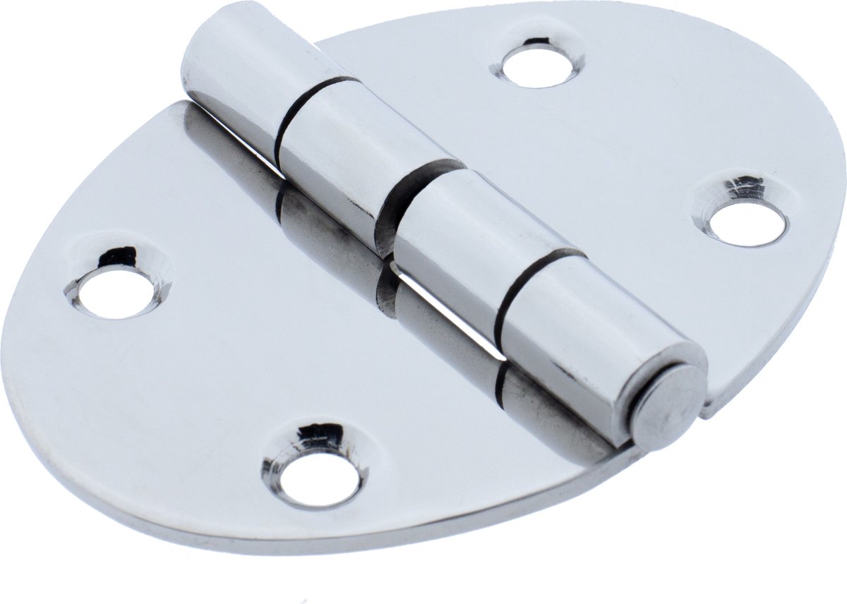 Luikscharnier - 67x48x2 - Rvs 304 - Knoop boven