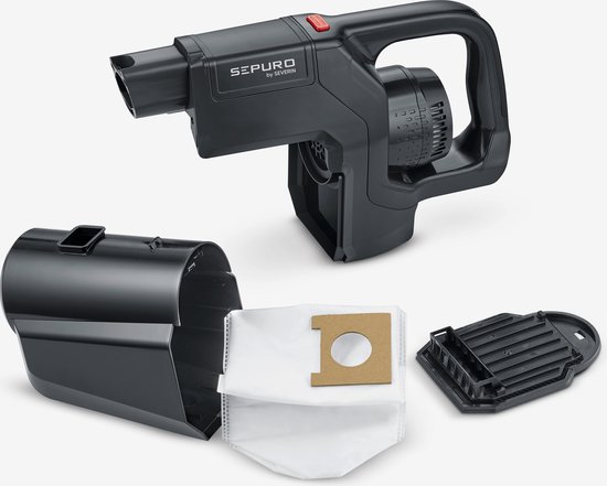 Severin HV 7187 aspirateur balai et balai électrique Sac à poussière 1 L 450 W Noir