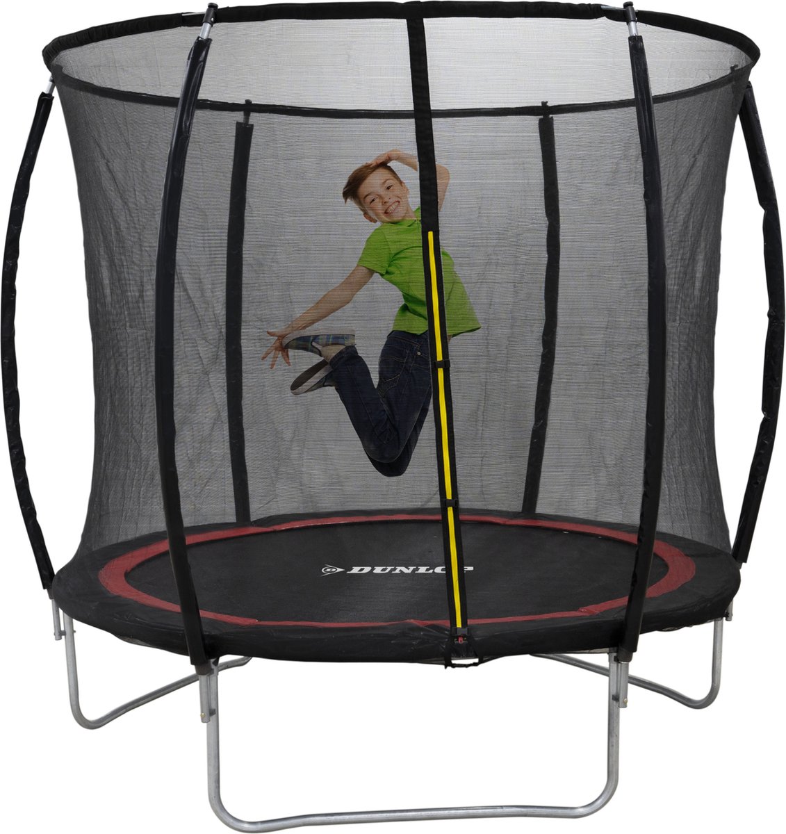 Trampoline Enfant de Jardin Charge MAX 80kg Ø 140cm avec Filet de