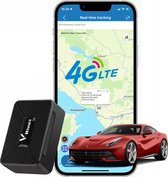 Kleine 4G GPS-tracker, real-time tracking-trackingzender, mini-gps-trackingapparaat met 1500 mAh-batterij, magnetische GPS-zender voor auto's, kinderen, koffer, gratis app/webplatform