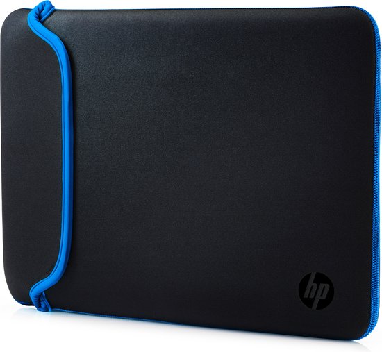 HP Neopreen Laptop sleeve 15,6 inch Zwart/ Blauw bol