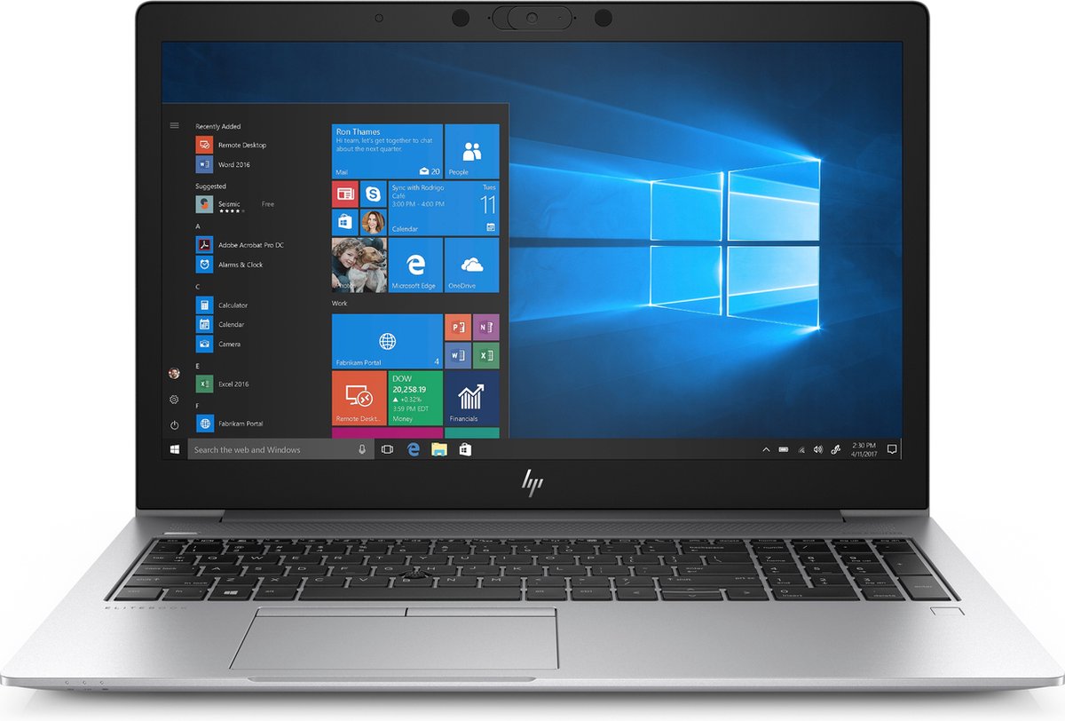 HP EliteBook 850 G6 Intel® Core™ i7 i7-8565U Laptop 39,6 cm (15.6") Full HD 8 GB DDR4-SDRAM 256 GB SSD Wi-Fi 5 (802.11ac) Windows 10 Pro