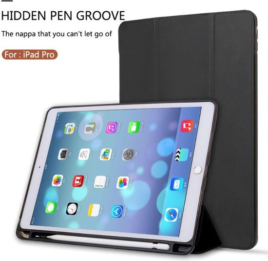 Étui à trois volets pour iPad Air 2019 / iPad Pro 10.5 (2017) Zwart