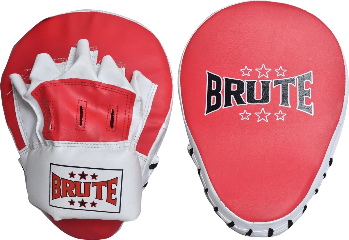Brute Training Boks Pads - Rood & Wit