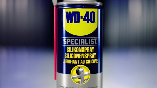 Lubrifiant WD-40 Lubrifiant au Silicone, Aérosol 400 ml