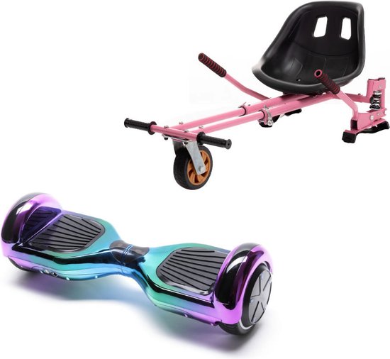 6.5 Hoverboard Med Schokdemper Hoverkart Roze Oxboard