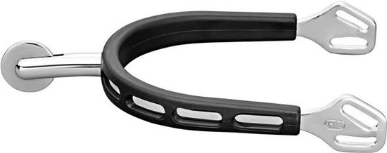 HS Sprenger Ultra FIT Extra Grip Spurs Avec Grande Roue Ronde - Éperons Équitation