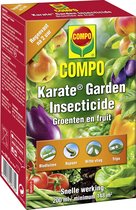 COMPO Karate Garden Groenten & Fruit - insectenbestrijder - concentraat - tegen bijtende en zuigende insecten - snelle werking - doosje 200 ml (min. 148 m²)