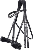 Imperial Riding Weymouth Bridle IRHFria - Black - Maat Cob