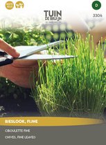 Tuin de Bruijn® zaden - Bieslook, fijne - eenvoudige teelt - zeer ruime oogt