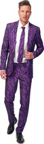 Suitmeister Pimp Tiger - Costume Homme - Violet - Fête - Taille S