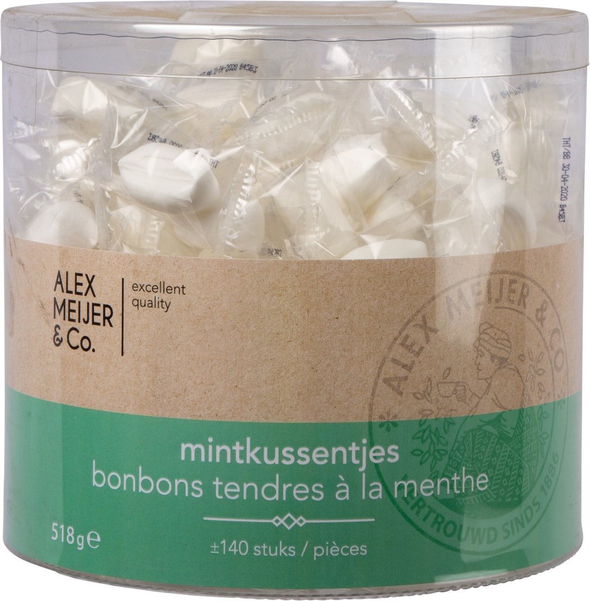 Alex Meijer Mintkussentjes zacht - Silo 140 stuks