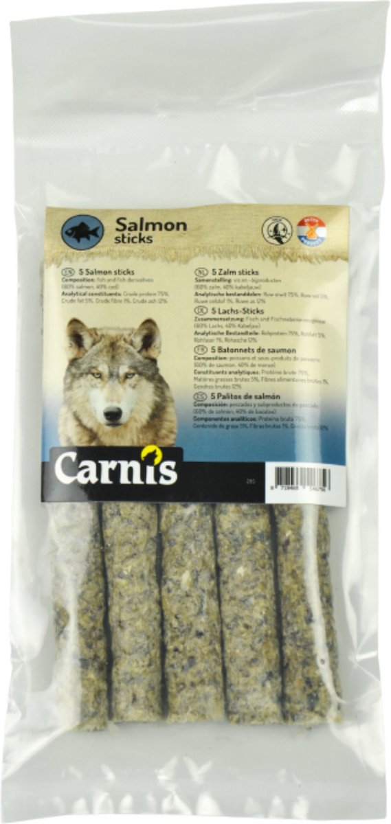 Carnis Zalm Sticks 5 stuks