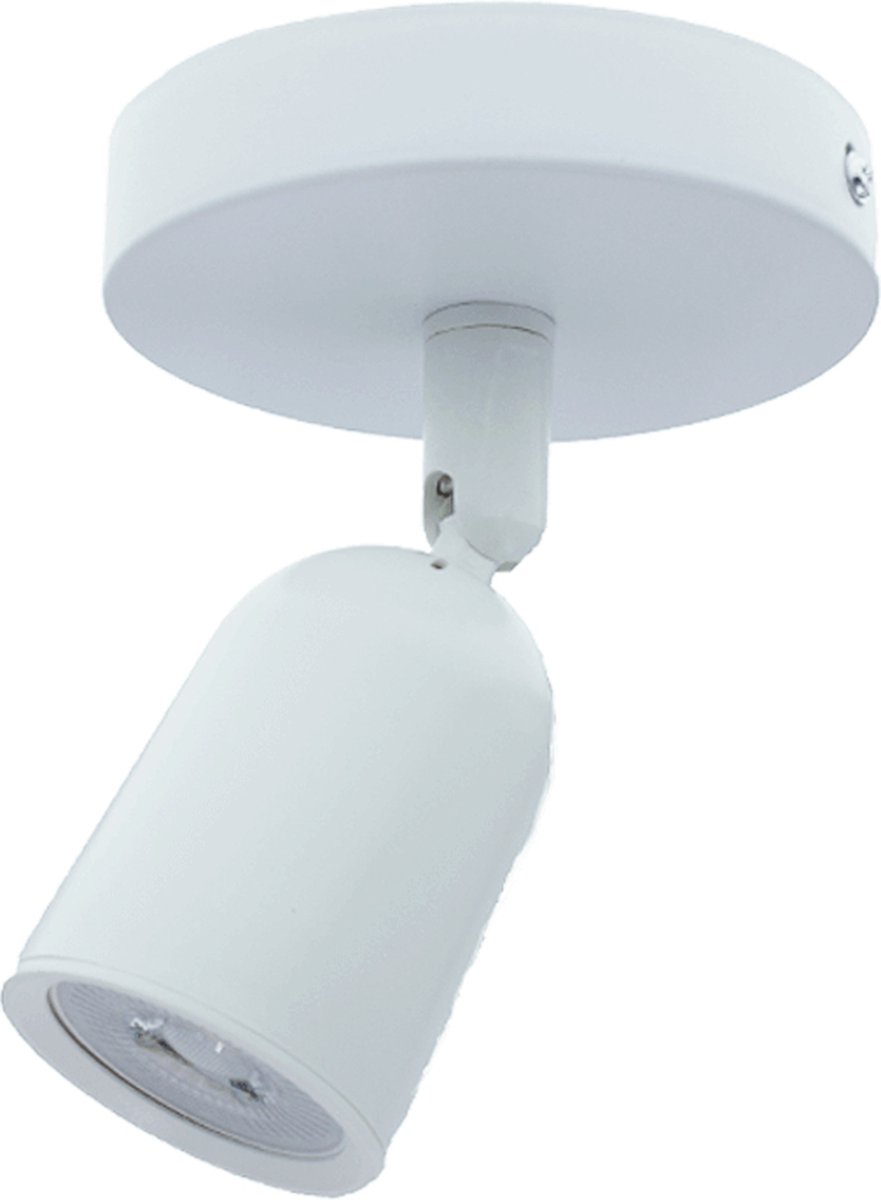 Witte 3-fase railsysteem spot, Rozina, 10W/20W/30W, white switch LED