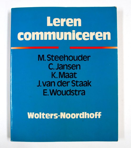 Leren communiceren - cover