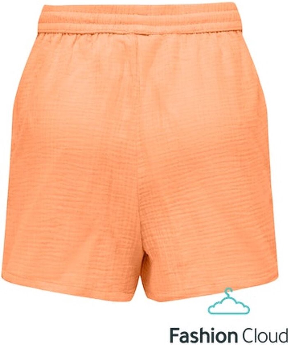 Only Thyra Shorts Orange Chiffon ORANJE L | bol.com