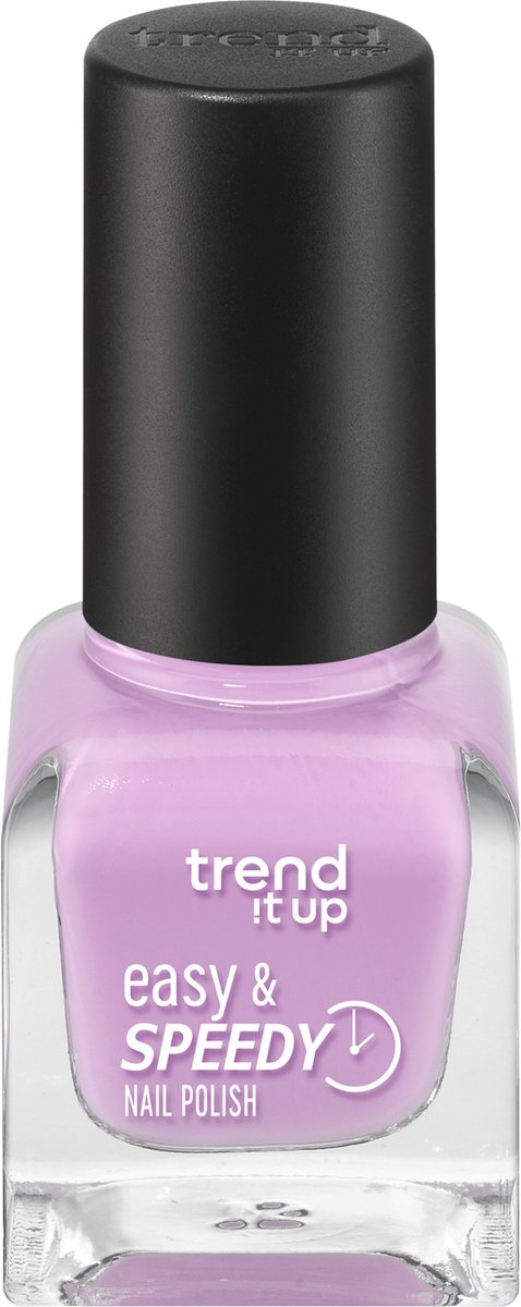 Goedkoopste trend !t up Nagellak Easy & Speedy Nail Polish lilac 235, 6 ml