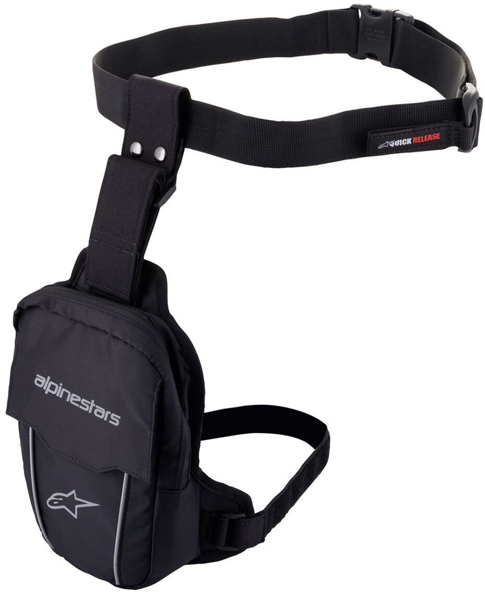 sacoche de jambe ACCESS THIGH BAG ALPINESTARS - NOIR sacoche de jambe ACCESS THIGH BAG ALPINESTARS - NOIR