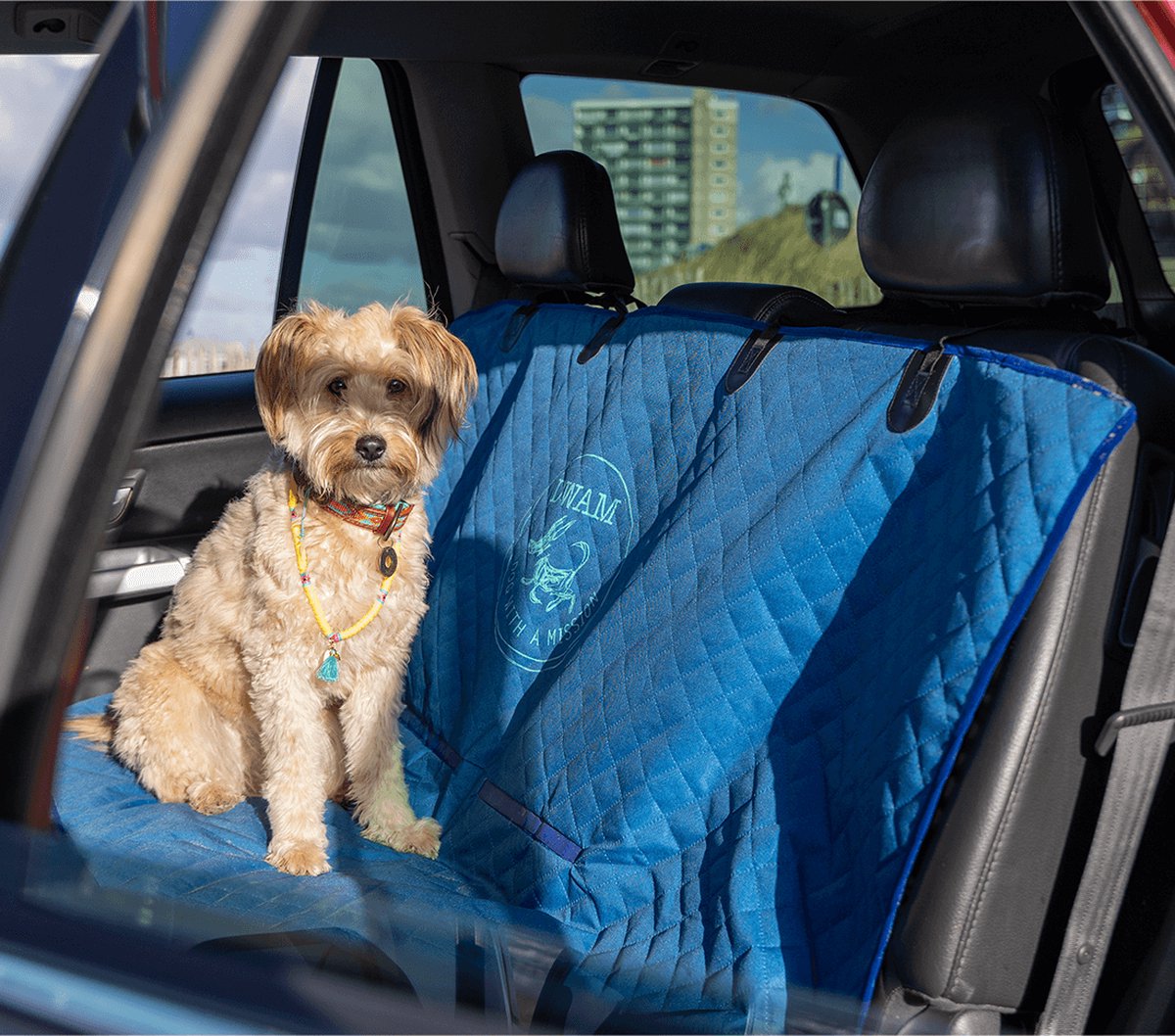 DWAM - Couverture de voiture pour protéger le coffre et les sièges arrière  - Dog with a Mission
