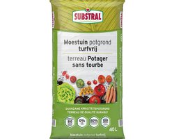 Substral potgrond moestuin turfvrij 40L
