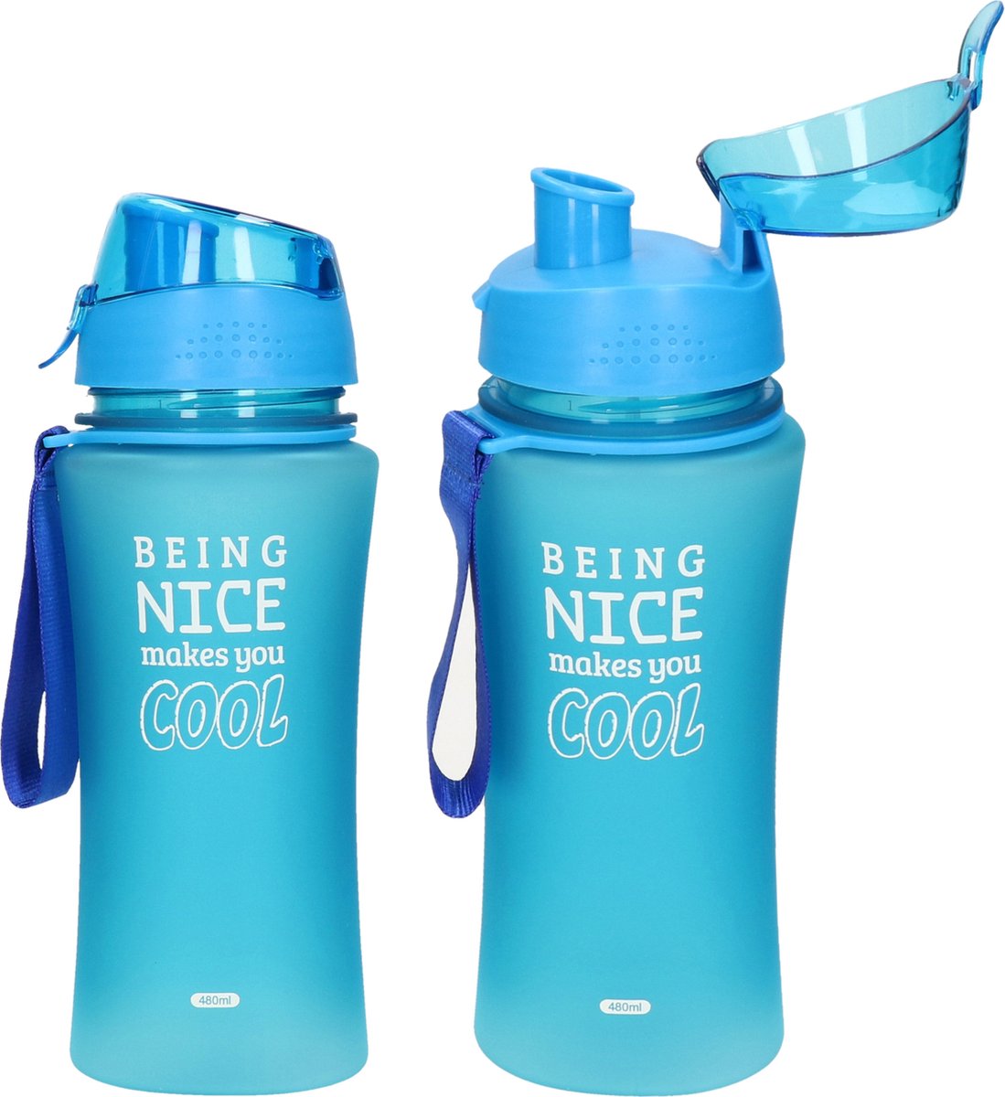 Being Nice Is Cool Water Bottle