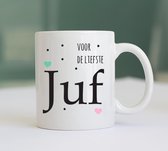 Mug pour le professeur le plus doux - Cadeau d'adieu - Merci professeur - Mug professeur - Merci - Cadeau professeur