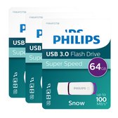Philips FM64FD75B Flash Drive - 64GB - Super Speed USB 3.0A - USB Stick -  Magic Purple... | bol.com