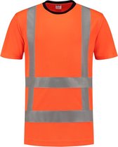 T-shirt Tricorp RWS Birdseye 103005 Orange Fluor - Taille XS