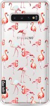 Casetastic Softcover Samsung Galaxy S10 Plus - Flamingo Party