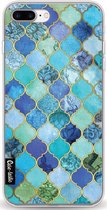 Casetastic Softcover Apple iPhone 7 Plus / 8 Plus - Aqua Moroccan Tiles