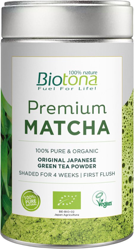 Te Matcha Premium Polvo Bio 80g Biotona con Ofertas en Carrefour