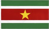 VlagDirect - Surinaamse vlag - Suriname vlag - 90 x 150 cm.