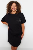 Trendyol TBBSS23AH00162 Volwassenen Vrouwen - Zwart - 2XL