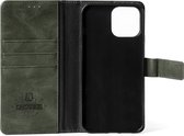 Gianni - Telefoonhoesjes - Bookcase wallet - Magnetisch - Iphone 13 - Grijs – Uitklapbaar