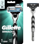 Gillette - Mach3 - Scheersysteem - 1 Handvat - 1 Scheermesje voor mannen