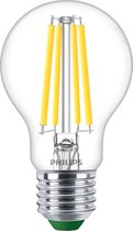 Philips Ultra Efficient LED lamp Transparant - 60 W - E27 - koelwit licht
