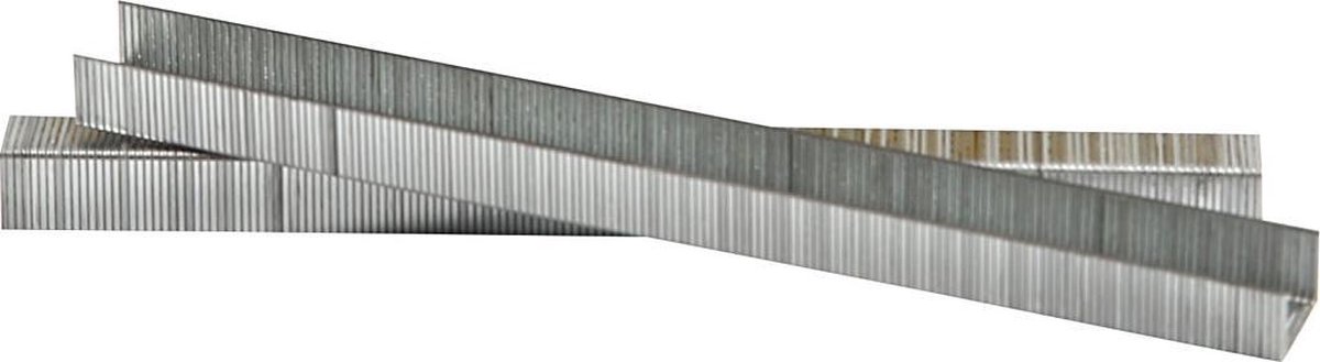 Nietjes, H: 8 mm, B: 10,5 mm, dikte 0,7 mm, grijs, 1000 stuk/ 1 doos