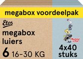Etos Luiers - Woezel & Pip - Maat 6 - 16 tot 30kg - Megabox Voordeelpak - 160 stuks