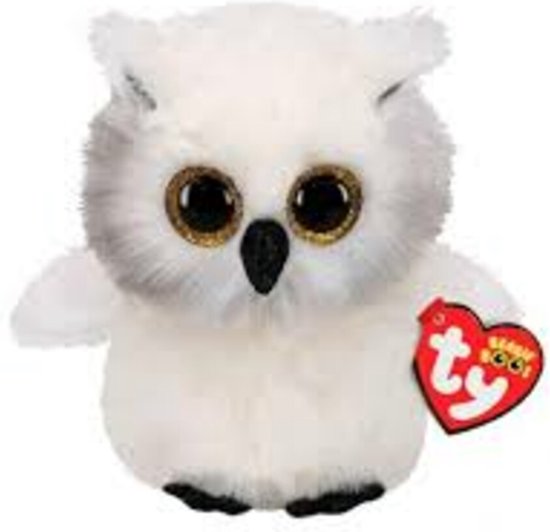 Foto: Ty knuffel beanie boos austin owl 15cm