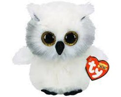Ty - Knuffel - Beanie Buddy - Austin Owl - 24cm
