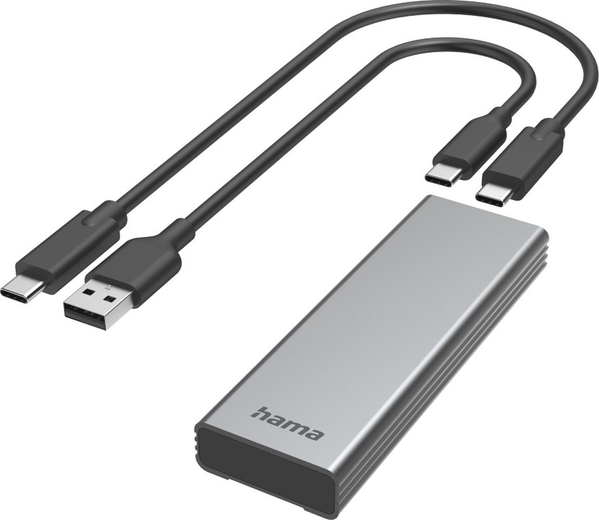 Hama USB-behuizing Voor Harde Schijf Voor M.2 SATA En NVMe SSD-harde Schijven