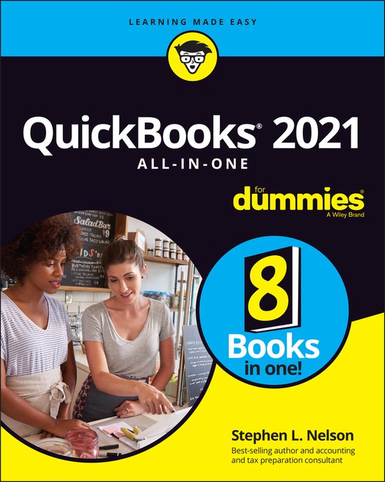 QuickBooks 2021 All–in–One For Dummies - cover