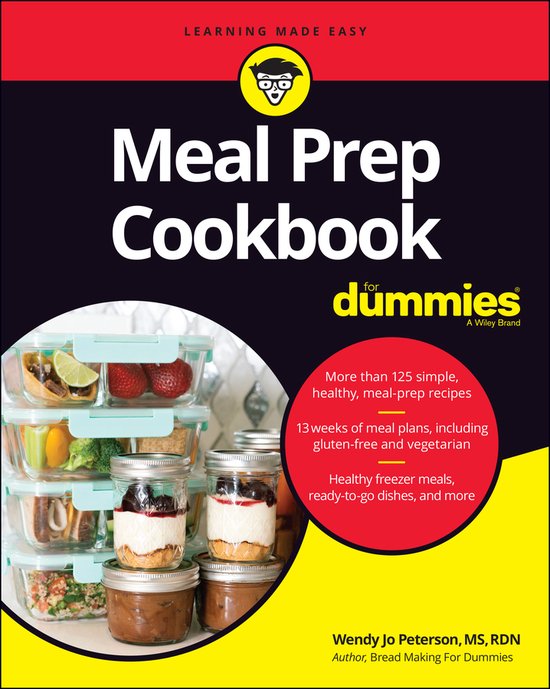 Meal Prep Cookbook For Dummies - cover