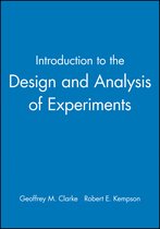 Introduction to the Design and Analysis of  Experiments