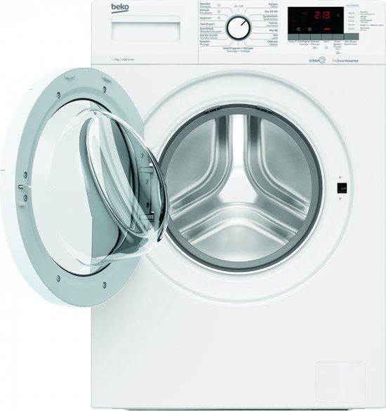 Beko WTV7724XSW1 - Steamcure - Wasmachine